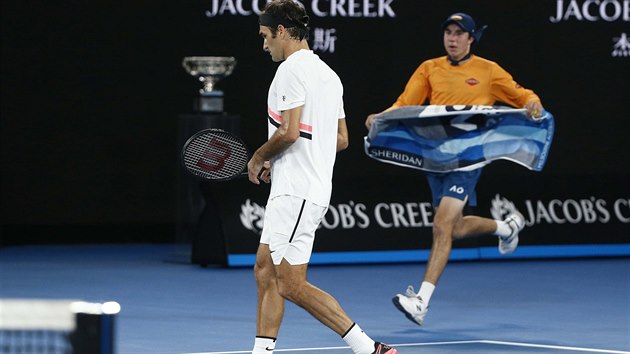 Roger Federer ve finle Australian Open.