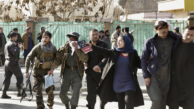 V afghnskm Kbulu vybuchla v diplomatick tvrti bomba (27. ledna 2018).