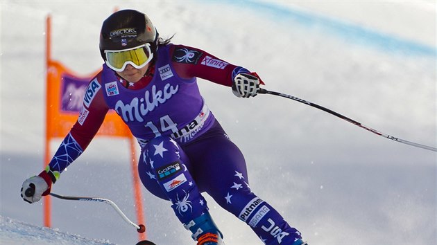 Tet msto v Cortin Dampezzo slavila Amerianka Jacqueline Wilesov.