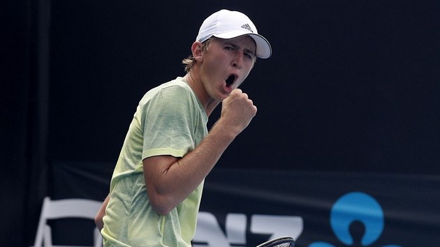Sebastian Korda za USA na Australian Open prožíval momenty radosti.