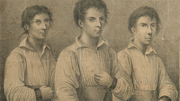 Odsouzen k trestu smrti - zleva: Jakub Fhding, Jan Ji Grasel a Ignc Stangel