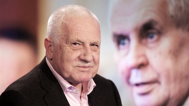 Exprezident Vclav Klaus komentuje vtzstv Miloe Zemana v druhm kole prezidentskch voleb. (27. ledna 2018)