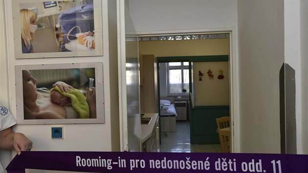 Oddlen pro nedonoen dti v brnnsk porodnici na Obilnm trhu otevelo dva nov pokoje uren pro spolen pobyt nedonoench nebo zdravotn hendikepovanch novorozenc s jejich matkami.