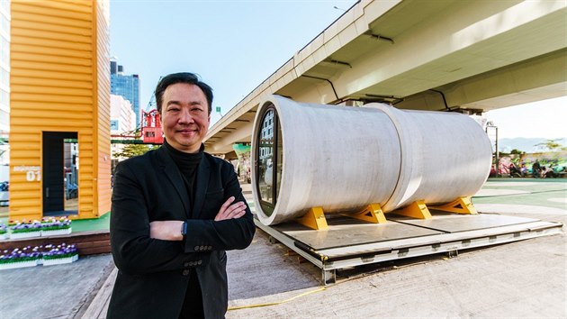 Důmyslné řešení nazvané OPod (kruhová kapsle) je nápadem hongkongského architekta Jamese Lawa. 