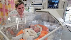 Na jednotce intenzivní péče novorozeneckého oddělení karlovarské nemocnice mají...