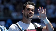 Fabio Fognini se lou�í s Australian Open v osmifinále.