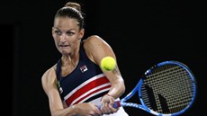 Karolína Plí�ková v osmifinále Australian Open.