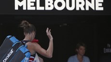 Karolína Plíšková se loučí s Melbourne po vyřazení ve čtvrtfinále Australian...