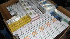 Desítky tisíc nelegálních cigaret z havíovské trnice.