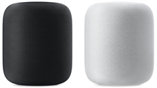 Chytrý reproduktor Apple HomePod bude k dostání ve dvou barevných provedeních.