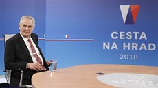 Prezident Miloš Zeman přijal nabídku do předvolební diskuse televize Nova. Jiří...
