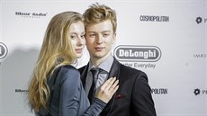 Diana Kratochvílová a Adam Miík (30. listopadu 2017)