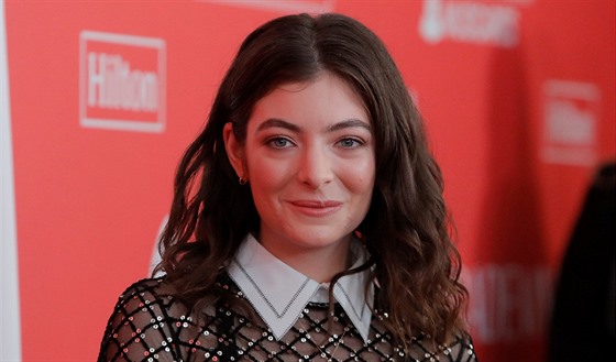 Novozélandská zpvaka Lorde v New Yorku (26. ledna 2018)