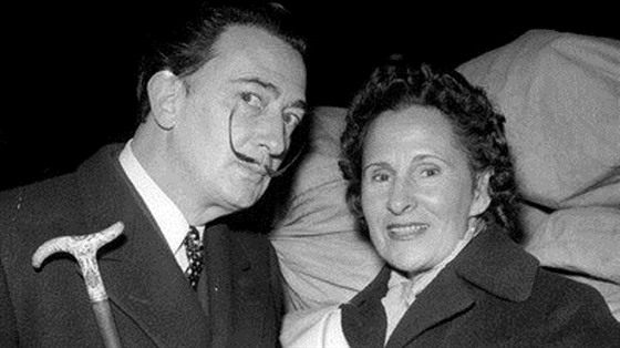 Salvador Dalí se svou ivotní múzou Galou