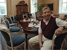 Václav Havel spolen s manelkou Olgou vrátil do Lán prvorepublikový styl....