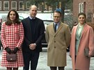 Vévodkyn Kate je s princem Williamem na návtv Skandinávie