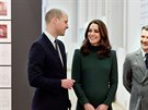 Princ William a vévodkyn Kate (Stockholm, 30. ledna 2018)