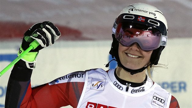 Norsk lyaka Nina Haver-Lsethov vyhrla ve Stockholmu paraleln slalom.