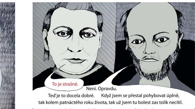 Ukázka z komiksu Objekt Julek