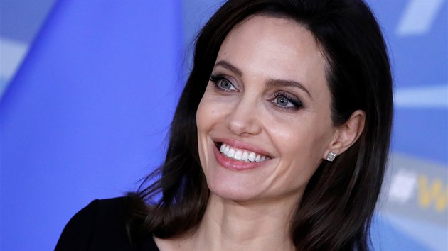 Angelina Jolie (Brusel, 31. ledna 2018)
