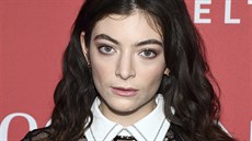 Novozélandská zpvaka Lorde v New Yorku (26. ledna 2018)