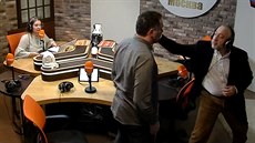V ruském rádiu se pi ivém vstupu strhla bitka