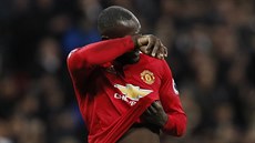 Romelu Lukaku vstebává poráku Manchesteru United.