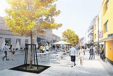 Architektonickou sout o návrh na podobu Nádraní ulice vyhrál loni tým...