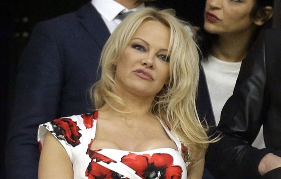 Pamela Andersonová (Marseille, 28. ledna 2018)