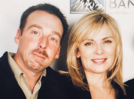 Kim Cattrallová a její bratr Chis Cattrall