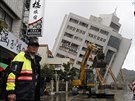Tchaj-wan v úterý veer zasáhlo zemtesení o síle 6,4 (7. února 2018)