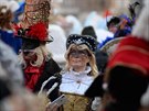 Velké popularit se karneval til hlavn v 18. století.