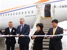 Aerolinky Travel Service pedstavily svj nový pírstek - Boeing 737 MAX (1....