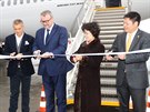 Travel Service představil 1. února 2018 nový přírůstek do své flotily - Boeing...