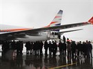 Aerolinky Travel Service zaadily do své flotily nový Boeing 737 MAX (1. února...