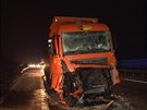 Nehoda kamion na dlnici D5