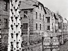 Nacistick koncentran tbor Auschwitz u polsk Osvtimi na snmku z nora 1961