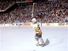 Útoník Pittsburgh Penguins Jaromír Jágr po utkání nad Chicagem Blackhawks. V...