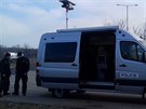 �steck� policie dnes na TK t�kaj�c� se pohybu migrant� p�edstavila...
