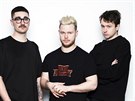 Britská kapela Alt-J (zleva: klávesista Gus Unger-Hamilton Green, zpvák a...