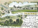 Okénková pohlednice odeslaná 5. íjna 1903