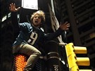 Fanouek Philadelphie slaví v ulicích výhru v Super Bowlu.