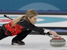 Kanadská curlerka Kaitlyn Lawesová je jednou z prvních sportovky, které...