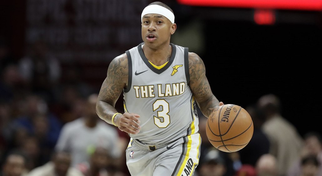 Isaiah Thomas v dresu Clevelandu.