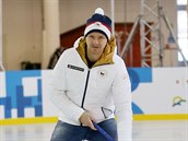 Martin Erat v olympijskm parku v Brn