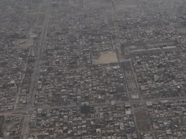 Afghnsk metropole Kbul z pta perspektivy