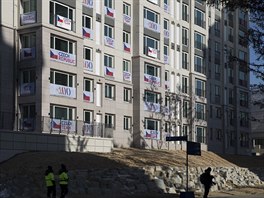 Ubytování českých olympioniků při hrách v Jižní Koreji