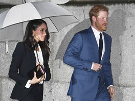 Meghan Markle a princ Harry na Endeavour Fund Awards (Londýn, 1. února 2018)