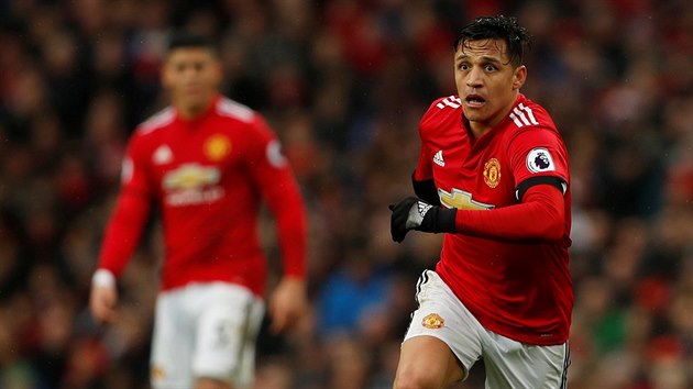 Alexis Snchez si poprv v dresu Manchesteru United zahrl na domcm stadionu Old Trafford.