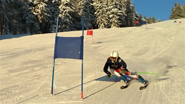 Jzda mezi tyemi jihlavskmu lyai Danielu Rykovi uarovala. Jeho nejoblbenj disciplnou je momentln ob slalom.  Mm ho nejradji, protoe je rytmick, vysvtluje Ryka.